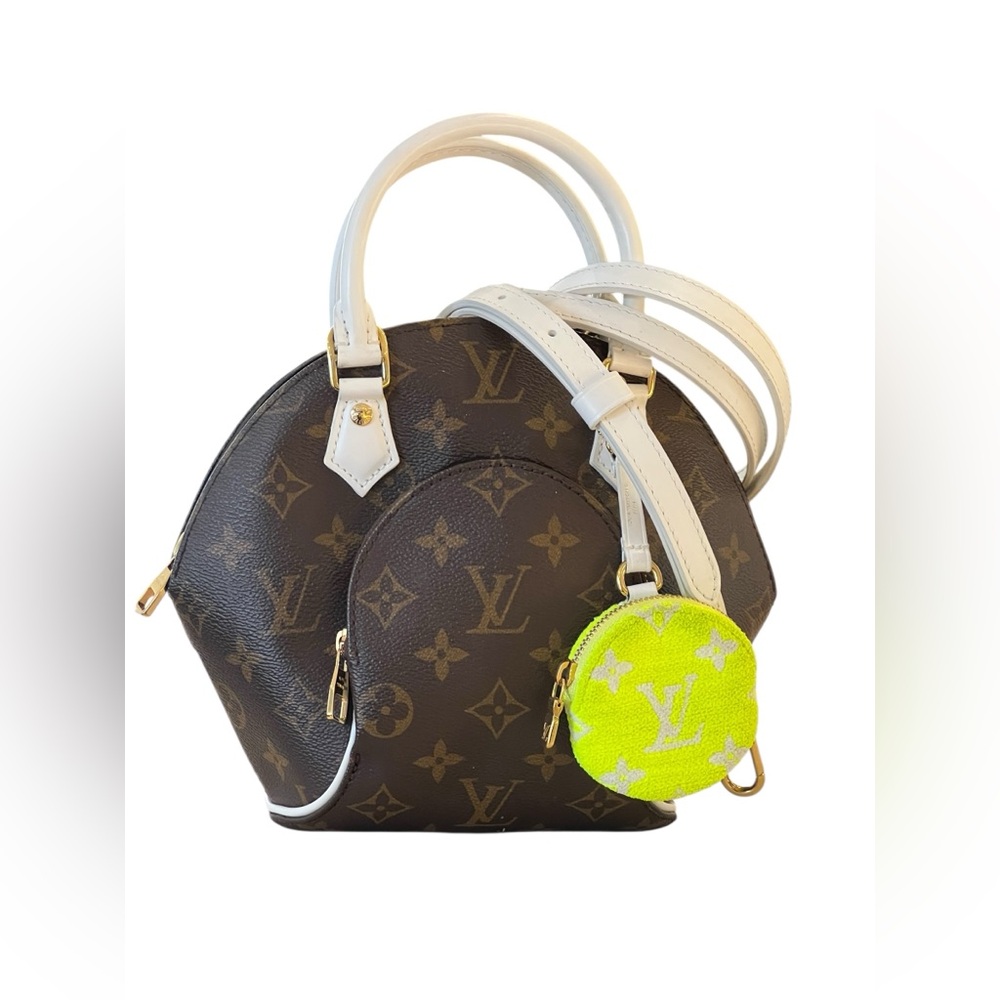 Louis Vuitton Monogram LV Match Ellipse BB White